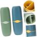 Beavorty Travel Toothpaste & Toothbrush Holder Set - Portable Washbugs Case for Outdoor Adventures - Buy Online on GoSupps.com