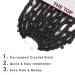 Niseyo 10 Inch Soft Butterfly Locs - 6 Packs Handmade Pre-Looped Faux Locs Crochet Braids (1B) - Buy Online on GoSupps.com