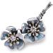 WIPPWER Pin Jewelry Gifts for Women Ladies Fashion Accessories Blue Rhinestone Plum Blossom Brooch Pin Party Brooch Flower Shaped Brooch Brooches & Pins - Buy Online on GoSupps.com