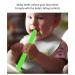 Flexible Soft Silicone Teething Tube for Home - Green Hollow Teething Toy - Buy Online on GoSupps.com