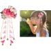Minkissy Flower Hair Clips Hair Barrettes Sweet Hair Pins Kanzashi Hair Clip Japanese Hair Pin for Girl Teens Kids Toddlers Bridal Women - Buy Online on GoSupps.com