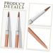 HONMEET Metal Rod Nail Art Pen Nail Art Liner Brush Thin Nail Art Brush Nail Brush Nail Art Liner Pen Nail Pens Manicure Tools Nail Salon Brush Portable Nail Art Brush Striping Aluminum - Buy Online on GoSupps.com