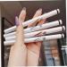 DOITOOL Makeup 6pcs Eyeliner Pencil White Eye Liner Pencils Eye Liner Cosmetic Liquid Eyeliner Make up Template - Buy Online on GoSupps.com