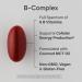 Buy Sports Research Vitamin B-Complex - Plant-Based & Vegan-Friendly - Full Spectrum B Vitamins - 60 Veggie Softgels - International Shipping Available - Buy Online on GoSupps.com