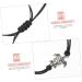 Abaodam 3 Pairs turtle bracelet wrist bands bracelets matching bracelets for couples wrist bracelet lovers 13.5X1.5CMx3pcs Blackx3pcs - Buy Online on GoSupps.com