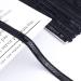 ZNZAKKA Black Sequin Ribbon Trim - 10 Yards Metallic Braid Glitter Ribbon for Sewing - Buy Online on GoSupps.com