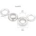 CRAFTMEmore 3/8 Grommets Eyelets with Washers - 100 Sets for Clothes, Leather, Canvas (Antique Brass) - Buy Online on GoSupps.com