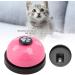 Durable Pink Pet Training Bells - Cute Cartoon Dog & Cat Door Bell for Easy Training - Buy Online on GoSupps.com