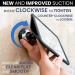 Fogless Shower Mirror for Shaving | Dual Anti-Fog Design | Shatterproof & 360 Swivel | 8x7 Black - Buy Online on GoSupps.com