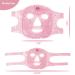 CONBELLA Pink Face Eye Mask for Dark Circles, Puffiness, Migraines, Headache - Cooling Mask for Stress Relief, Redness Reduction - Hot Cold Therapy for Men and Women - Buy Online on GoSupps.com