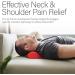 Kanjo Acupressure Neck Pain Relief Cushion | Cervical Traction Device for Muscle Tension | Helps Relieve Neck & Shoulder Pain | FSA & HSA Eligible - Blue - Buy Online on GoSupps.com