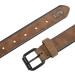 Didog Personalized Leather Dog Collar - Soft Padded & Engraved Name Tag for Small & Medium Dogs (M: 27-33 cm Brown) - Buy Online on GoSupps.com