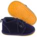 LACOFIA Baby Winter Anti-Slip Lace Up Booties 12-18 Months - Navy Blue - Buy Online on GoSupps.com