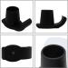 Walker Glide Skis 4 Pcs Universal Fit Walker ski Glides Easy to Use Rubber Walker Glides Walker Feet Replacement (Black-4pc) - Buy Online on GoSupps.com
