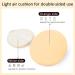 BEAKEY 12 Pcs Round Makeup Sponges with Air Cushion Powder Puff - Latex-free Blending Sponge for Liquid Foundation, Powder, Concealer - A-Beige - Buy Online on GoSupps.com