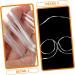 Housoutil 3 Fiberglass Nail Extension Manicure Tools Fake Silk Nails Tips Nail Art Supply Manicure Extension Fiber Nail Tools Nail Art Fiber Nail Art Tool Gel White Plastic Fiber - Buy Online on GoSupps.com