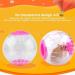 YOUTHINK Hamster Ball 12cm Plastic Pet Rodent Mice Gerbil Jogging Ball Hamster Toy (Orange) Transparent - Buy Online on GoSupps.com