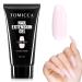 Tomicca polygel acrylic gel for nails baby pink 60g quick extension builder acrylic gel starter set assembly gel for gelails long-lasting & natural look for beginners & salon professionals