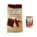 Mulino Bianco Pack of 12 mini integrali dark chocolate fats high in fiber wholemeal rusks without palm oil 110 g + Italian gourmet polpa 400 g