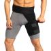 Thigh Compression Sleeve for Sciatica Pain Relief and Muscle Support - Unisex Hip Brace for Joint Stabilization - Fits Both Legs - Buy Online on GoSupps.com