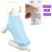 Bolbove Bro'Bear Cable Knit Turtleneck Sweater Blue - X-Small for Small Dogs & Cats - Buy Online on GoSupps.com