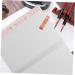 STOBOK 100 Sheets Half Cooked Rice Paper Chinese Rice Paper Professional Writing Paper Thicken Office Japan - Buy Online on GoSupps.com