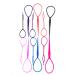 PPINA 12 Pieces Plastic Magic Topsy Hair Braid Accessories  French Braid Tool Loop for Hair Styling   Ponytail Maker Clip Tool Hair Styling Accessories 6 Colors  Totally 6Pairs