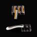 3-Blade Razor - Plastic Anti-slip Manual Refill Cartridges for Men & Women | Reusable Face Cleansing Tool - Black - Buy Online on GoSupps.com