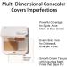 3-Color Cream Contour Palette High-Pigment Concealer - Complexion Corrector for Redness Blemishes Dark Circles and Foundation - Buy Online on GoSupps.com