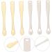 minkissy 12 Pcs Electroplating Cream Spoon Cosmetic Mixing Spoon Cosmetic Spatula Metal Galvanic Facial Cream Spoon Mini Facial Spatula Spoon Moisturizing Beauty Cream Zinc Alloy 1 count (Pack of 1) Golden Goldenx2pcs - Buy Online on GoSupps.com