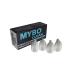 Mybo Clean Eyelid Cleansing Brush for Sensitive Skin (4 Pieces) - Ideal for Gentle Cleansing of the Eyelids