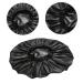 Extra Large Shower Cap for Dreadlocks - Adjustable & Reusable - Waterproof Bath Cap for Women, Girls, Braids, Long Hair (Black) | TRENDYSUPPLY - Buy Online on GoSupps.com