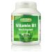 Vitamin B1 100 mg high dose 150 veggie capsules - WITHOUT artificial additives. Non-GMO. Vegan. 57 g (1 pack)
