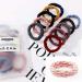 Wetopkim 60 Pcs Non-Slip Hair Ties for Thick, Heavy, and Curly Hair - Lightweight, Seamless, Highly Elastic - Buy Online on GoSupps.com