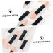 Hemoton 60 Pcs Eyeshadow Brush Kit Professional Double- End Eyeshadow Brushes Eye Shadow Sponge Applicator - Buy Online on GoSupps.com
