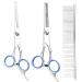 Hair Cutting Scissors Hairdressing Scissors Kit Tool Barber Salon Hairdressing Shears Scissors for Men Women Pet Cutting Thinning Trimming