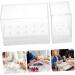 Set of 2 Sanding Storage Box Holder for Manicure Drill Stand for Drill Holder for Nails Nail Bit Holder White - Buy Online on GoSupps.com