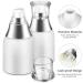 Beavorty 3 Pcs Airless Pump Bottles Acrylic Airless Pump Vacuum Bottles Cosmetic Refillable Airless Travel Lotion Jar With Lid for Thick Moisturizer Skincare Cream 30ml - Buy Online on GoSupps.com