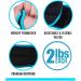 Wrist Weights Set 2 lbs (each) Blue - Thumblock Arm Weight for Men and Women - Ideal for Running, Weightlifting, Gymnastics, Aerobics, Jogging, Cardio Exercises - Buy Online on GoSupps.com