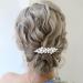 Iaceble Rhinestone Pearl Hair Clip - Vintage Crystal Barrette for Women and Girls - Bridal Hair Accessory (Silver) - Buy Online on GoSupps.com