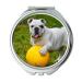 Mirror Travel Mirror English Bulldog Bulldog Dog Ball Pocket Mirror portable mirror