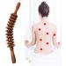 Wooden Massage Roller - Back & Body Massage Device with Handle | Ideal for Neck Legs & Back Pain Relief - Buy Online on GoSupps.com