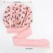 Arqumi Satin Sleeping Bonnet - Large Adjustable Pink Satin Sleep Cap with Butterfly Pattern - Buy Online on GoSupps.com