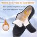 HOAPL Women's Edema Shoes with Adjustable Strap and Air Cushion for Diabetic Plantar Fasciitis - Black, Size 39 - Buy Online on GoSupps.com