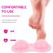 Healvian Foot Massage Ball Set - 2 Half Ball Balance Pods for Deep Tissue Relief Acupuncture Support & Plantar Fasciitis Exercise - Pink - Buy Online on GoSupps.com