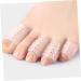 GLEAVI Forefoot Pads - 6 Pairs Silicone Protectors for Bunion & Corn Relief | Finger Sleeve Spacers | Comfortable Foot Care - Buy Online on GoSupps.com