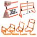 Kvittra Adjustable Speed Training Hurdles with Agility Ladder - Plyometric Fitness Equipment for Soccer, Football, Track & Field - Buy Online on GoSupps.com