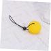 Strengthen Your Grip: Healeved 5.3cm Yellow Squeeze Ball for Hand & Wrist Exercises - Ideal for Fitness & Rehabilitation - Buy Online on GoSupps.com