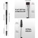 Bueart Design PRECISION Concealer brush for eyebrows Dual Ended Detail Flat Eyeliner definer Brow Brush with spoolies for eyebrow eyelash Spiral Brush Spoolie Mascara Brush - Buy Online on GoSupps.com