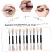 Beavorty 30pcs Eye Shadow Stick Makeup Gadgets Dual Ended Makeup Brush Lash Set Lip Gloss Brush Lip Balm Brush Sponge Eyeshadow Dual-side Eyeshadow Eyeshadow Applicator Girl - Buy Online on GoSupps.com